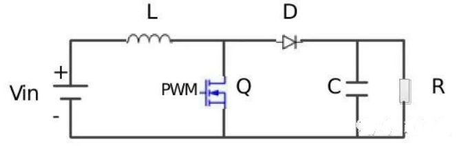 開(kāi)關(guān)電源的Boost電路圖