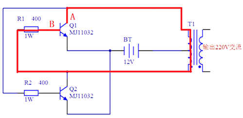 12v逆變器電路