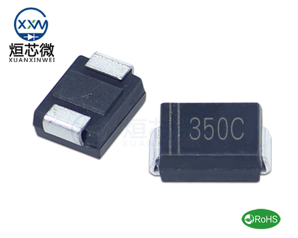 P6SMB350CA參數,TVS二極管P6SMB350CA瞬態(變)抑制二極管